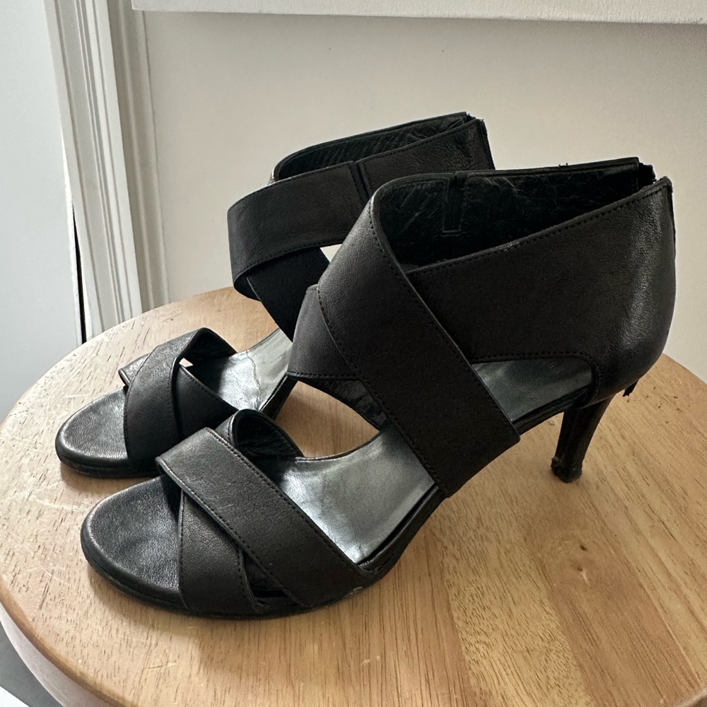 Stuart weitzman open toe - so comfortable!